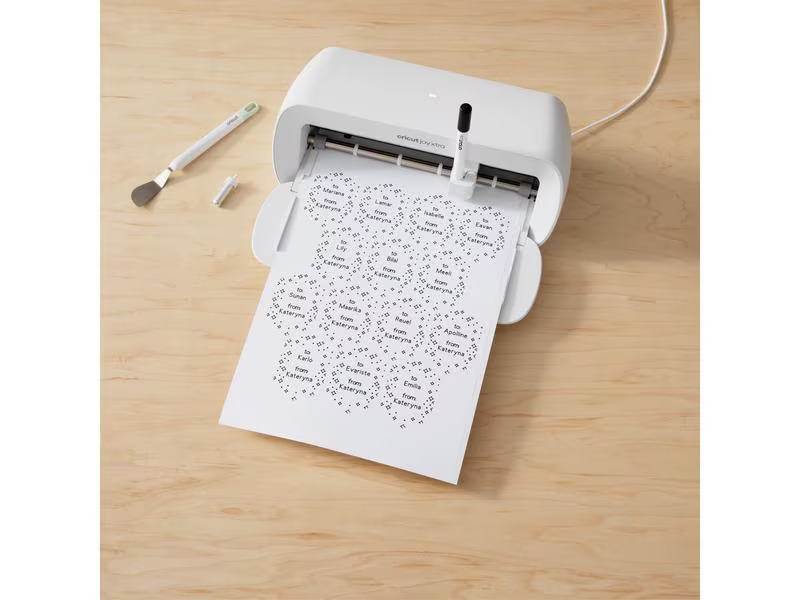 Cricut Vinylfolie Joy Xtra Smart ablös. 24 x 33 cm, 3 Stück, Weiss