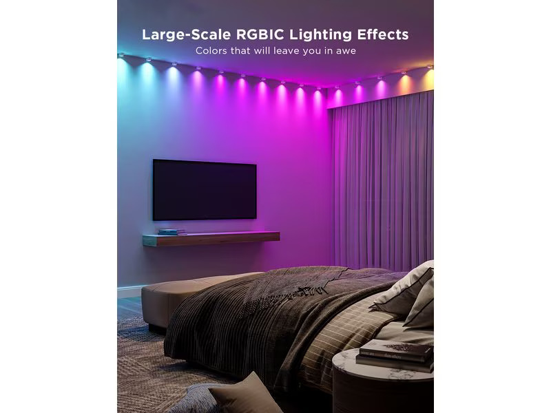 Govee LED String-Downlights, RGBIC, 3 m