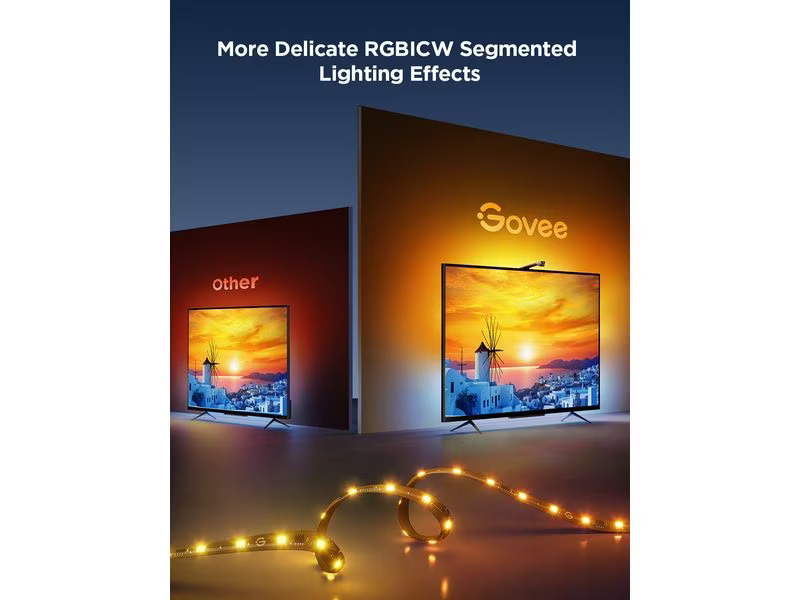 Govee Envisual TV Backlight T3, 75-85, RGBICW, WiFi, BT