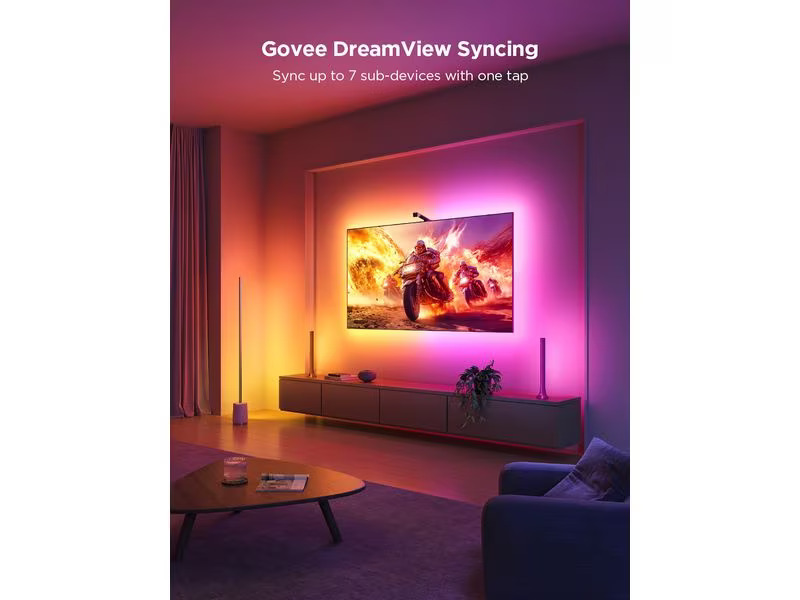 Govee Envisual TV Backlight T3, 55-65, RGBICW, WiFi, BT