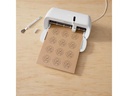 Cricut Stickerpapier Joy Xtra Kraft 24 x 30cm, 4 Bögen, Braun