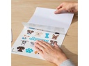 Cricut Stickerpapier Joy Xtra A4, 6 Bogen, Weiss