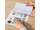 Cricut Stickerpapier Joy Xtra A4, 5 Bogen, Transparent Holo