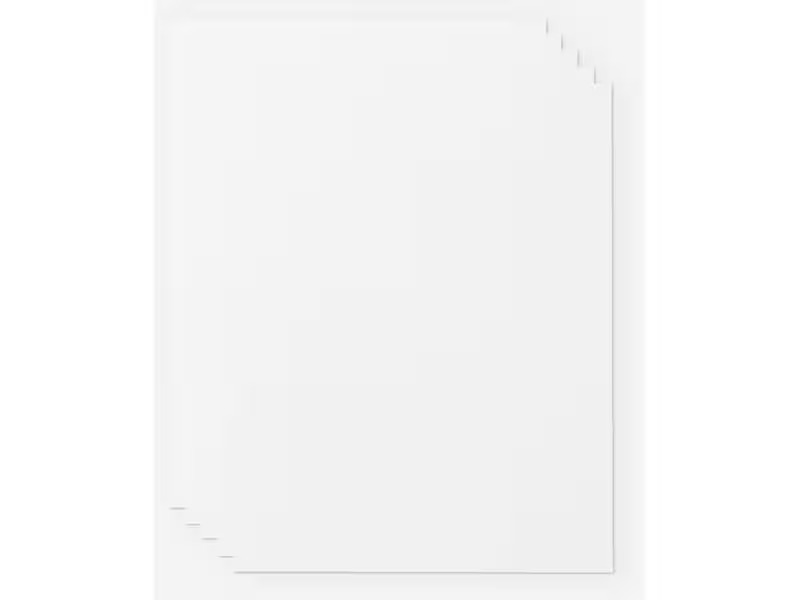 Cricut Aufbügelfolie Joy Xtra bedruckbar A4, 5 Bögen, Weiss