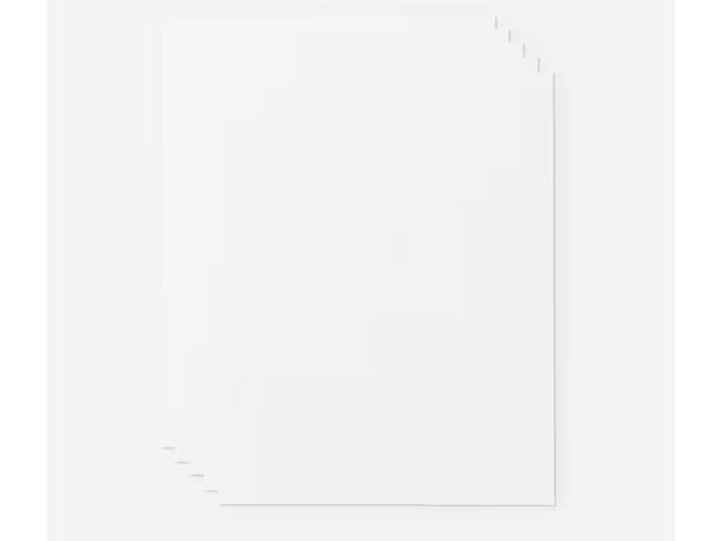 Cricut Aufbügelfolie Joy Xtra bedruckbar A4, 3 Bögen, Weiss
