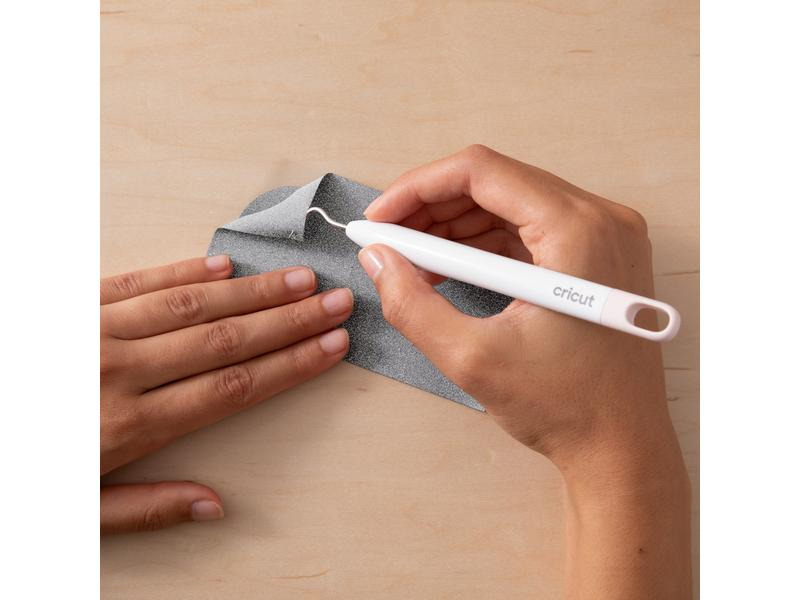 Cricut Aufbügelfolie Joy Xtra Smart 24.1 x 48.3 cm, Silber Glitzer