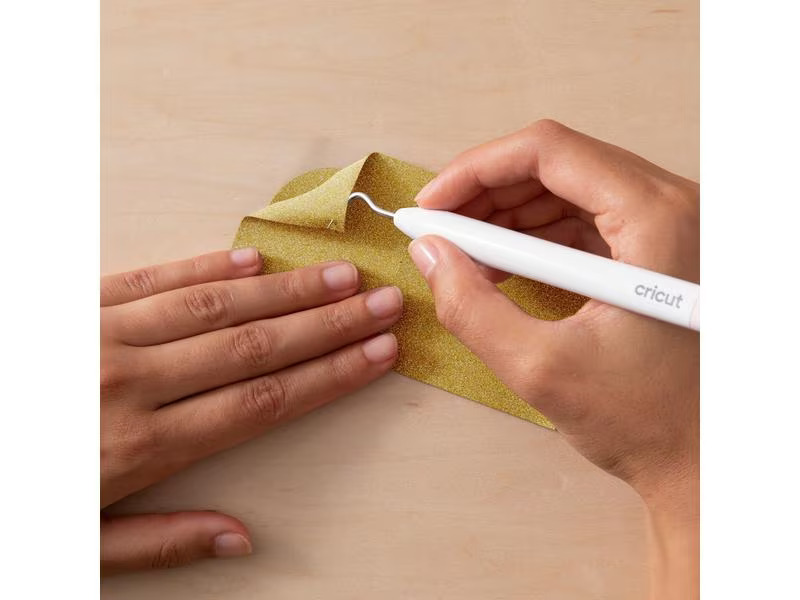 Cricut Aufbügelfolie Joy Xtra Smart 24.1 x 48.3 cm, Gold Glitzer