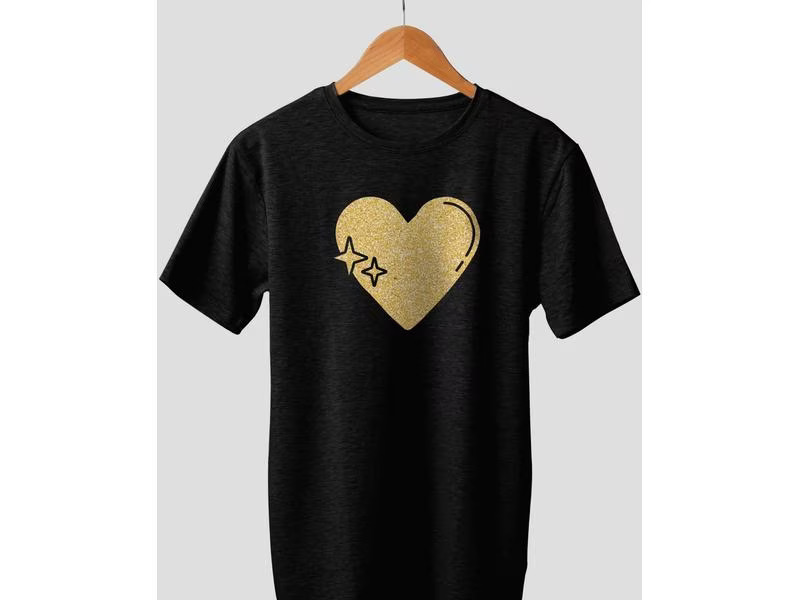 Cricut Aufbügelfolie Joy Xtra Smart 24.1 x 48.3 cm, Gold Glitzer