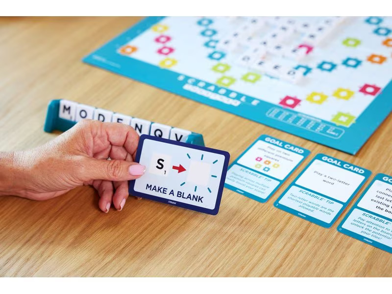 Mattel Spiele Familienspiel Scrabble Classic 2 in 1 -DE-