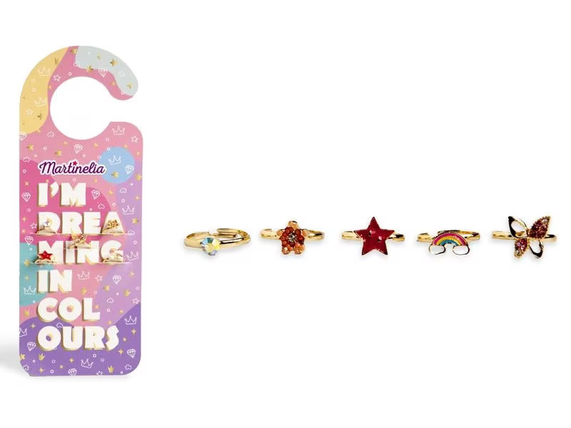 Martinelia Schmuck Fingerringe 5 Stück assortiert
