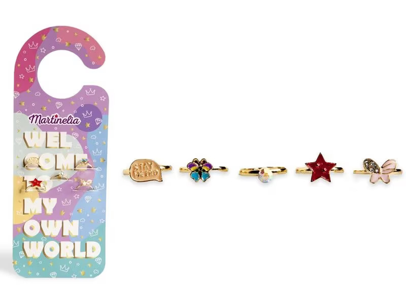 Martinelia Schmuck Fingerringe 5 Stück assortiert