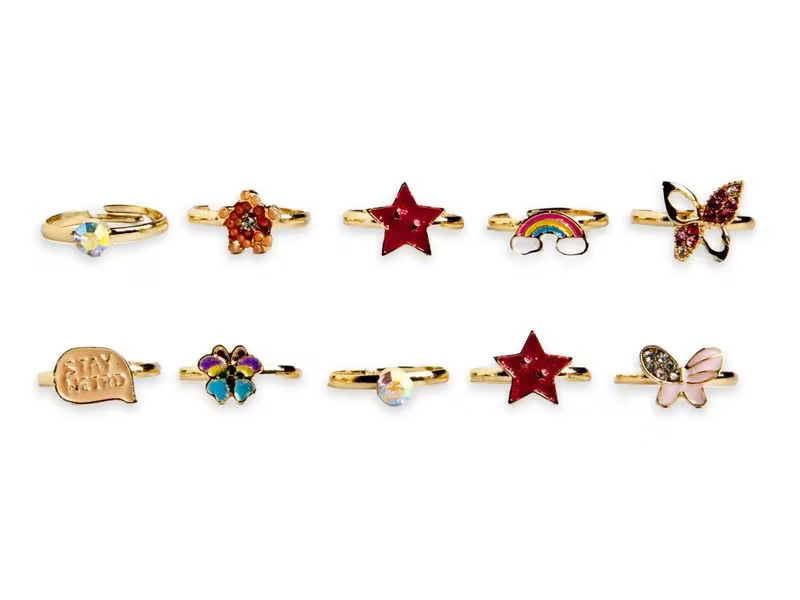 Martinelia Schmuck Fingerringe 5 Stück assortiert