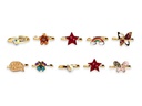 Martinelia Schmuck Fingerringe 5 Stück assortiert