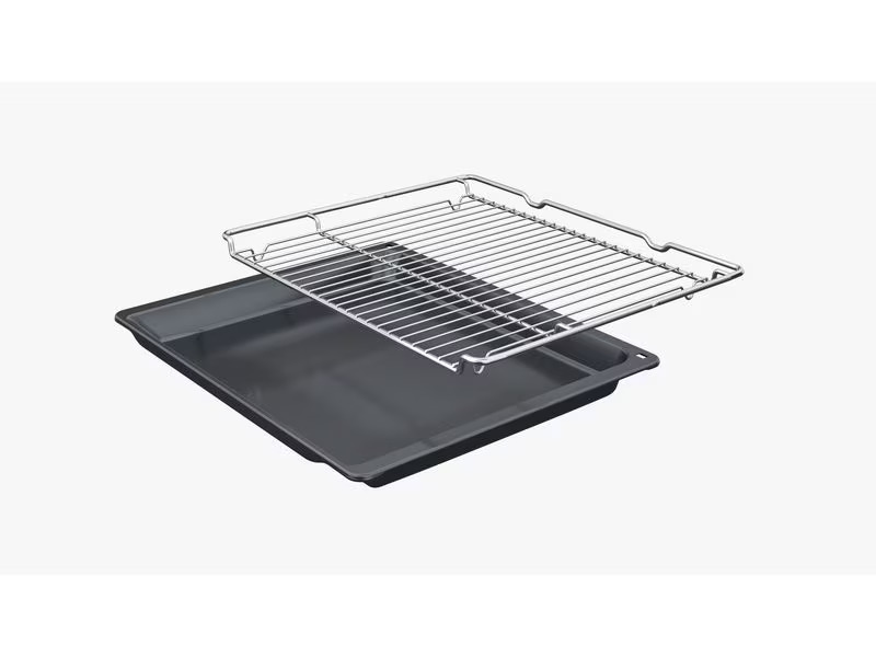Bosch Einbaubackofen mit Mikrowelle CMG7241B1 Schwarz