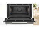 Bosch Einbaubackofen mit Mikrowelle CMG7241B1 Schwarz