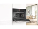 Bosch Einbaubackofen mit Mikrowelle CMG7241B1 Schwarz