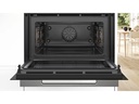 Bosch Einbaubackofen mit Mikrowelle CMG7241B1 Schwarz
