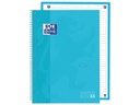 Oxford Schreibblock School Touch A4+, liniert, Pastelblau