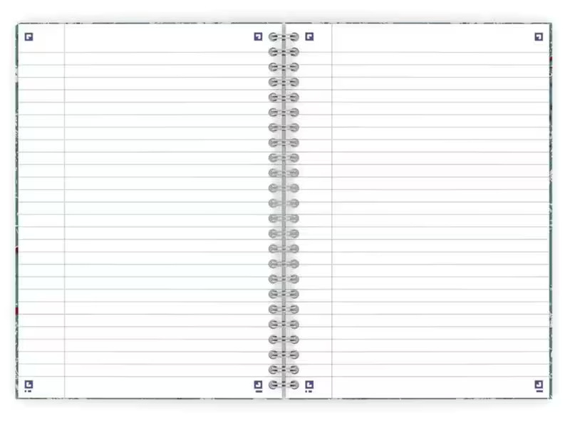 Oxford Notizbuch GO Floral B5 liniert