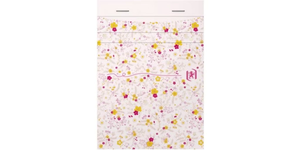 Oxford Notizblock GO Floral A6 liniert