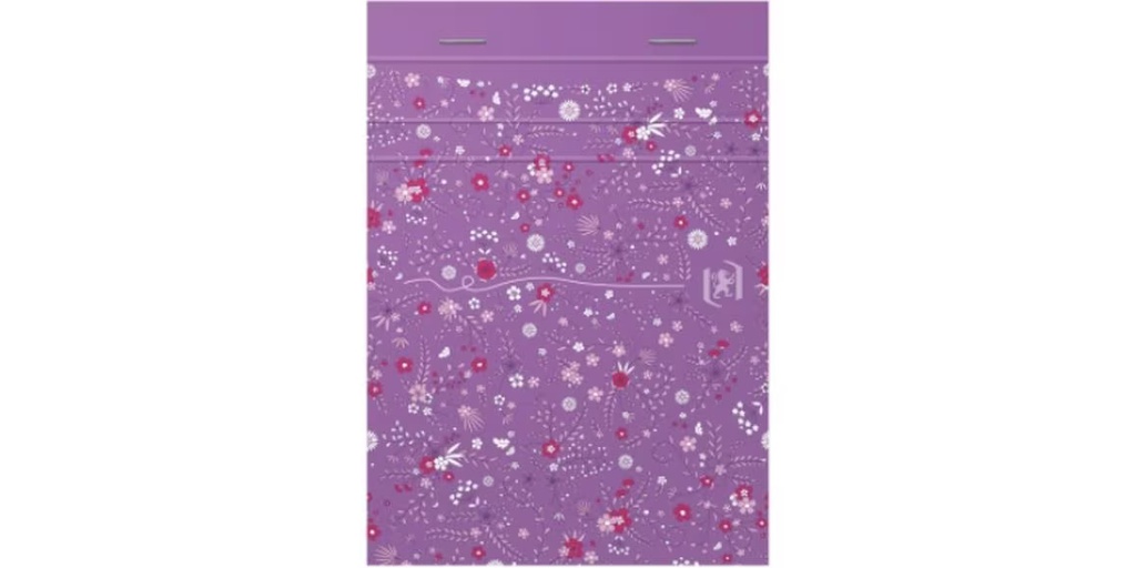 Oxford Notizblock GO Floral A6 liniert