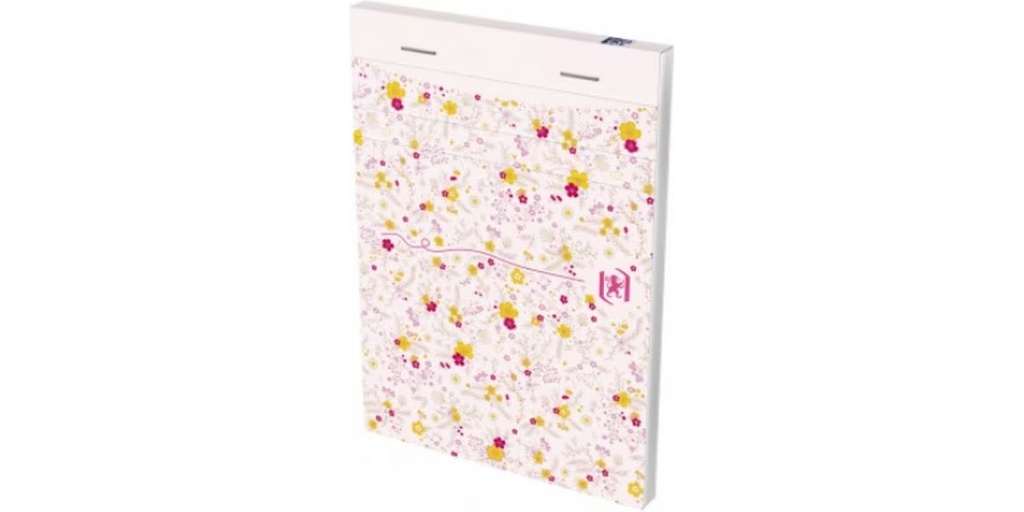 Oxford Notizblock GO Floral A6 liniert