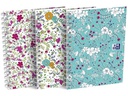 Oxford Notizblock GO Floral A6 kariert