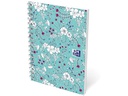 Oxford Notizblock GO Floral A6 kariert