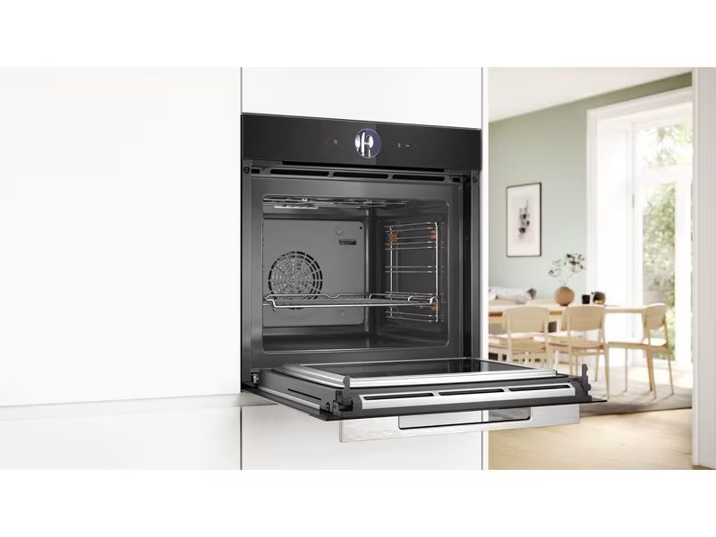 Bosch Einbaubackofen HMG7361B1 Schwarz