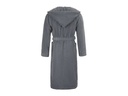 Möve Bademantel Superwuschel M, Stone Gray
