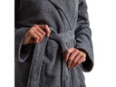 Möve Bademantel Superwuschel L, Stone Gray