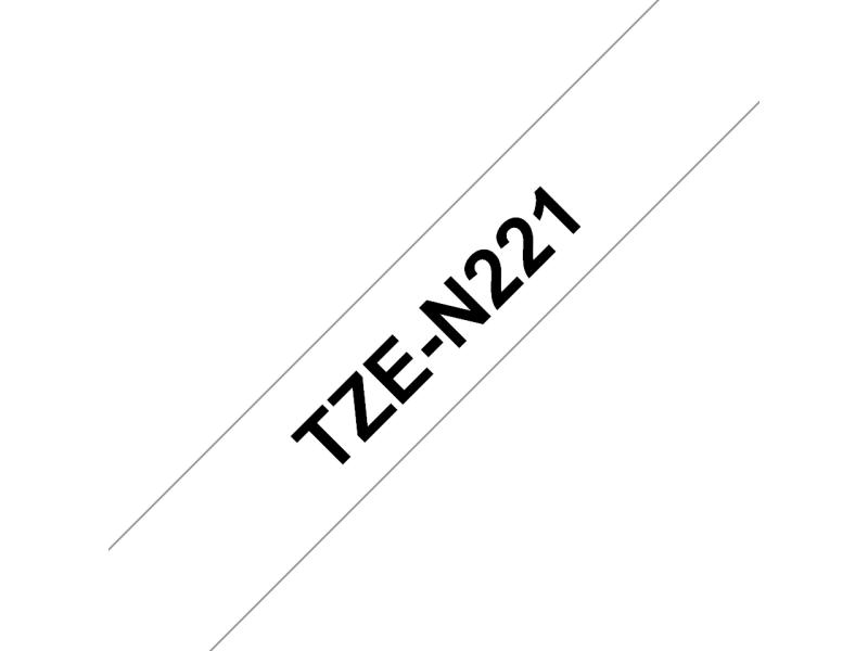 Brother Beschriftungsband TZe-N221 Schwarz auf Weiss