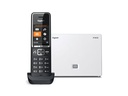 Gigaset Schnurlostelefon Comfort 550A IP BASE  Chrom Schwarz