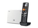 Gigaset Schnurlostelefon Comfort 550A IP BASE  Chrom Schwarz
