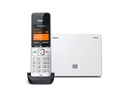 Gigaset Schnurlostelefon Comfort 500A IP BASE  Silber