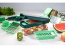Genius Gemüseschneider Genius Nicer Dicer Exklusive 15-teilig, Grün