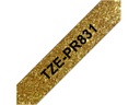 Brother Beschriftungsband TZe-PR831 Schwarz auf Gold