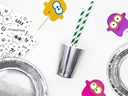 Partydeco Einwegbecher Uni 220 ml, 6 Stück, Silber