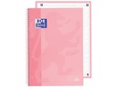 Oxford Schreibblock School Touch A4+, liniert, Pastellrosa