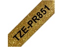 Brother Beschriftungsband TZe-PR851 Schwarz auf Gold
