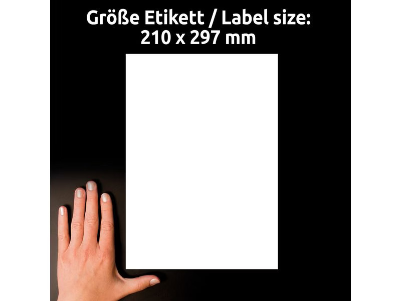 Avery Zweckform Vielzweck-Etiketten 210 x 297 mm, 10 Blatt, 10 Stück