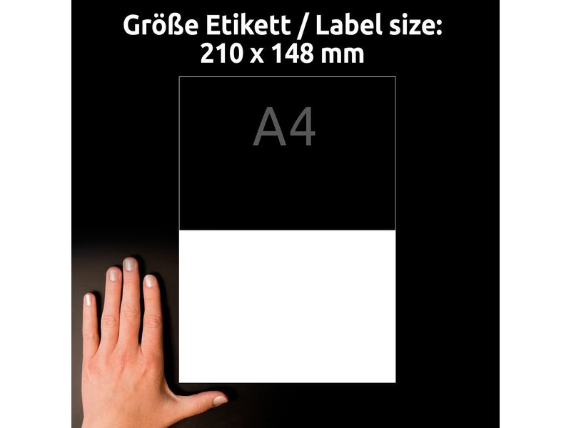 Avery Zweckform Vielzweck-Etiketten 210 x 148 mm, 10 Blatt, 10 Stück