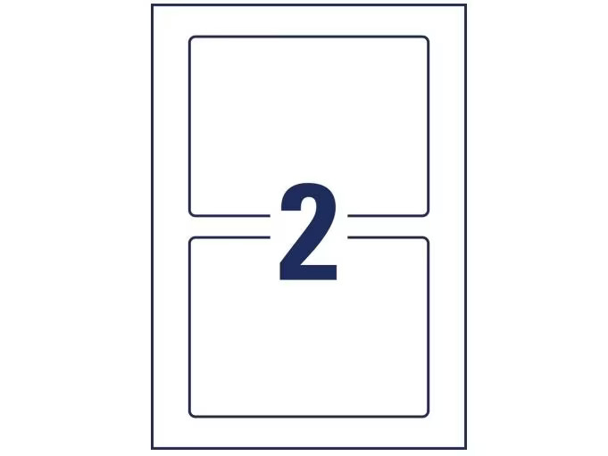Avery Zweckform Vielzweck-Etiketten 160 x 120 mm, 5 Blatt, 10 Stück