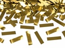 Partydeco Streudeko Konfettikanone Gold, 40 cm