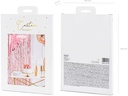 Partydeco Partyaccessoire Vorhang 90 x 250 cm, Roségold