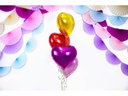 Partydeco Folienballon Herz Rot