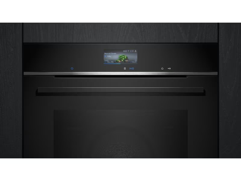 Siemens Einbaubackofen HB776G1B1 Schwarz A+