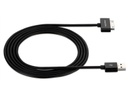 deleyCON USB 2.0-Kabel USB A - Apple Dock 30-Pin 1 m