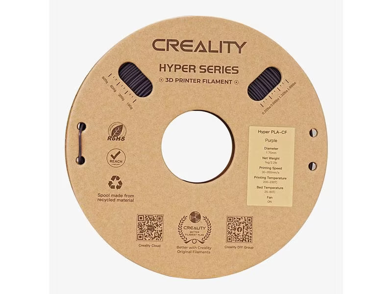 Creality Filament PLA Hyper Carbon Violett, 1.75 mm, 1 kg