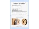 Creality Filament PLA Hyper Carbon Ocker, 1.75 mm, 1 kg